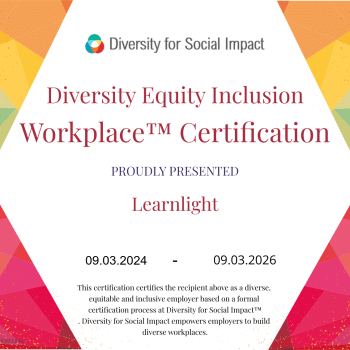 Diversity for social impact certificate